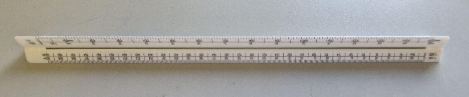 30cm Triangular Triangle Metric Scale Measure Ruler For Engineer Architect