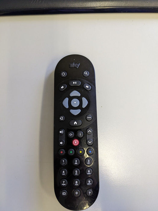 SKY Q Infrared Remote Control  - Used - Back Case Missing