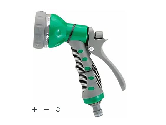 7 Dial Spray Gun For Garden Hoses Sprays 7 Different Functions Of Patterns Soft