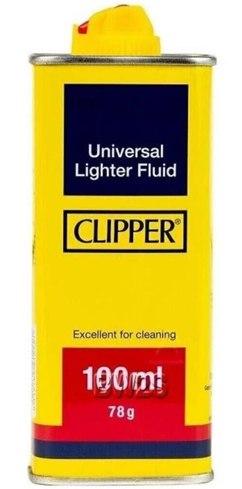 6x Clipper Lighter Refill Fuel Universal Lighter Fluid Cleaning Home 100ml Zippo