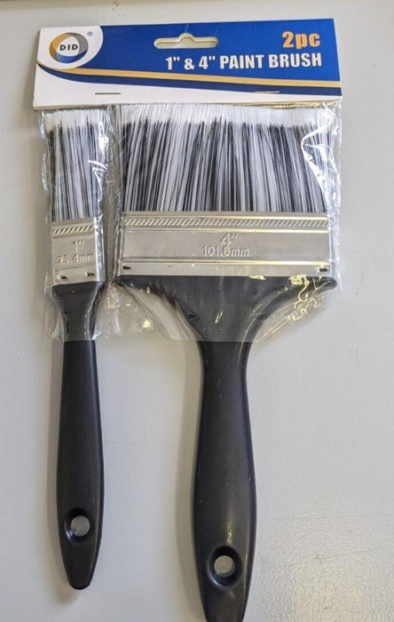 1" & 4" Paint Brush 2 pc