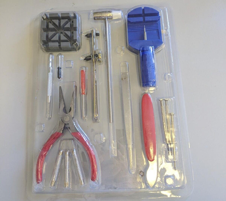 16 Piece Tools Watch Repair Kit NEW