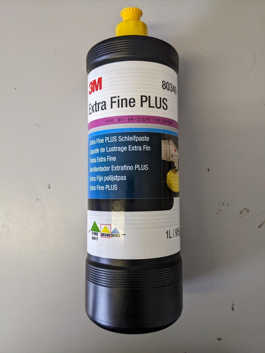 3M Extra Fine Plus YELLOW TOP  Perfect It III Cutting Compound 1L 80349