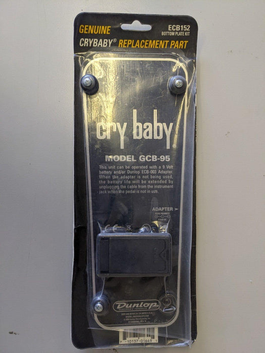 JIM DUNLOP ECB152 Cry Baby GCB-95 Bottom Plate With Battery Door