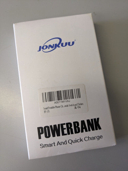 Jonkuu Portable Phone Charger 10000mAh Quick Charge 2.4 A Power Bank