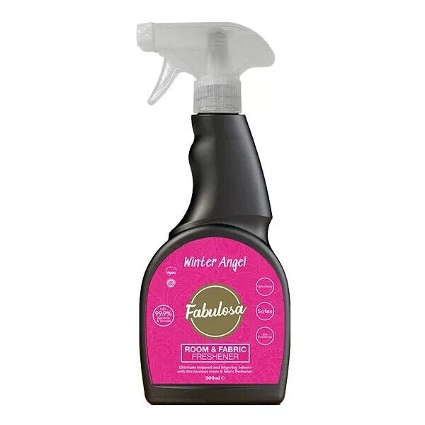 3 x Fabulosa Room And Fabric Freshener Disinfectant 350ML Winter Angel (3 pack)