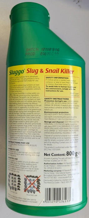 Organic Neudorff Sluggo Slug & Snail Killer 800G