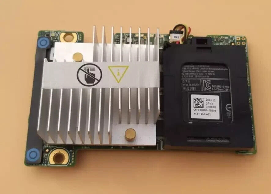 Dell PowerEdge PERC H710P 1GB Mini Mono Raid Controller And Battery 0TY8F9 TY8F9