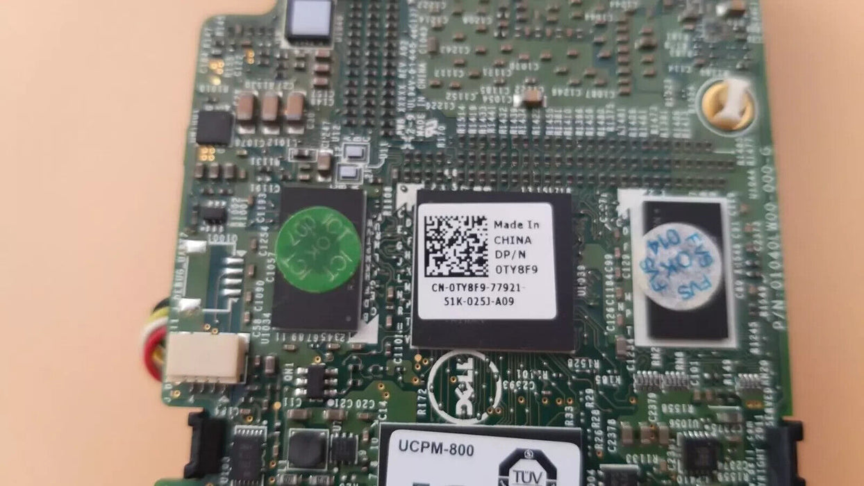Dell PowerEdge PERC H710P 1GB Mini Mono Raid Controller And Battery 0TY8F9 TY8F9