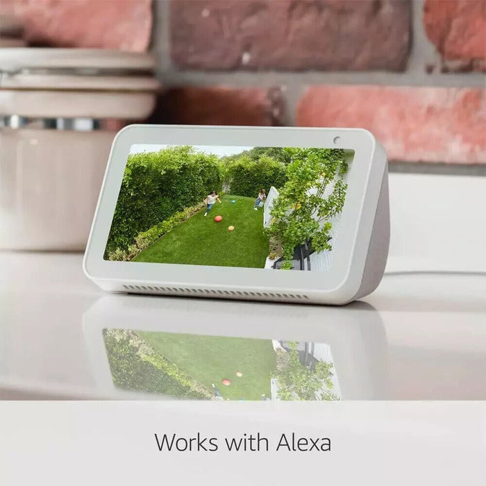 Ring Stick Up Cam | Battery | HD Outdoor Wireless Camera System | White