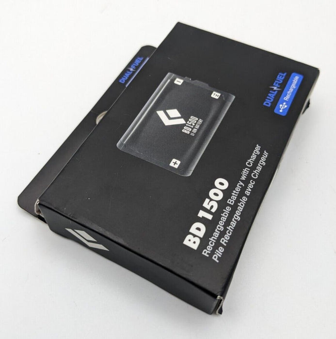 Black Diamond BD 1500 Battery and Charger in Black