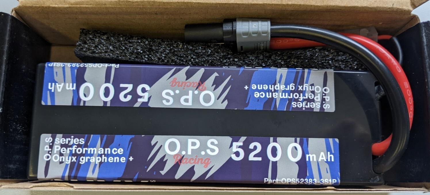 Onyx  5200mah. 2S 11.1V  Hardcase Lipo Stick Battery Pack Xt60 Xt90 Ec5 Ops5
