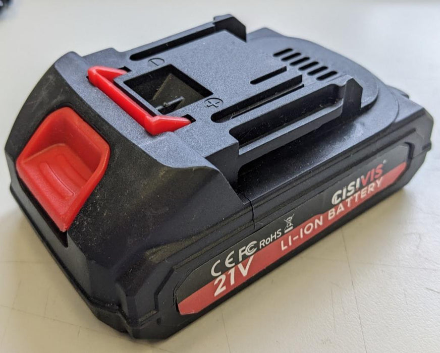 For Cisivis 21V 2.0Ah Replacement Battery WORKS MAKITA AND CHINESE POWER TOOLS