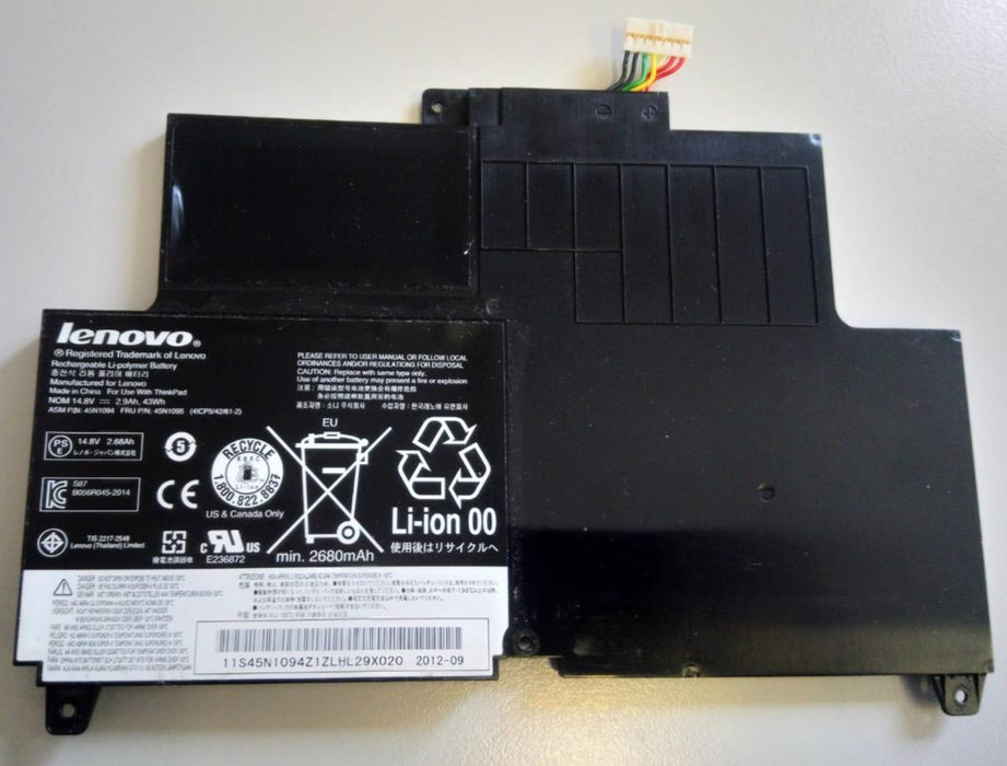 Battery For Lenovo ThinkPad Edge S230u Twist 45N1094 2680mAh