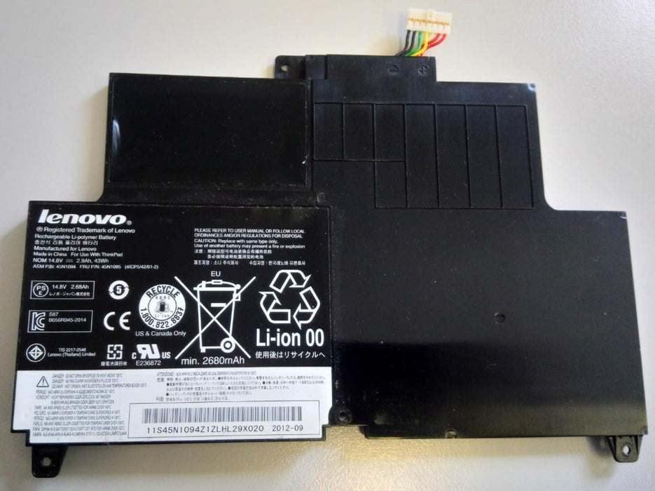 Battery For Lenovo ThinkPad Edge S230u Twist 45N1094 2680mAh