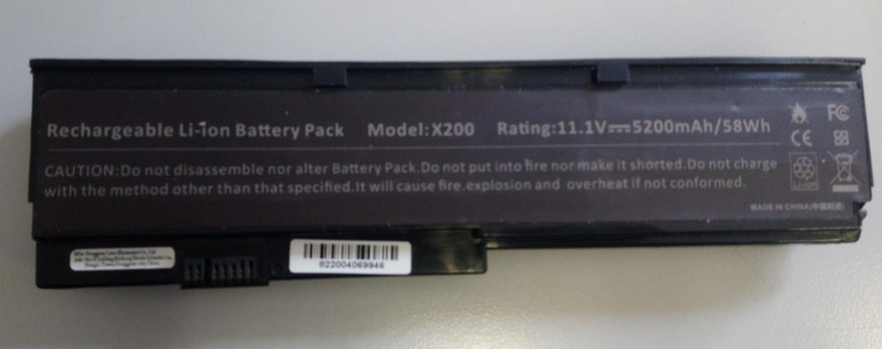 Replacement Battery for Lenovo ThinkPad X200 X200s X201 X201i X201s (5200mAh)