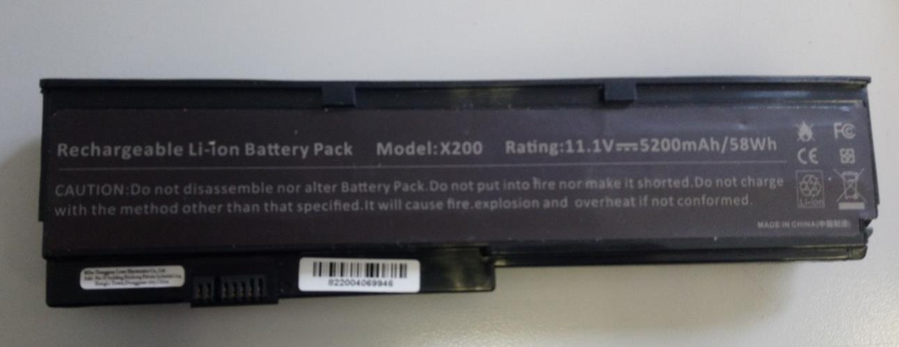 Replacement Battery for Lenovo ThinkPad X200 X200s X201 X201i X201s (5200mAh)