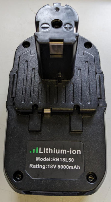 Replacement RB18L50 18V 6.0Ah Li-ion Battery for Ryobi