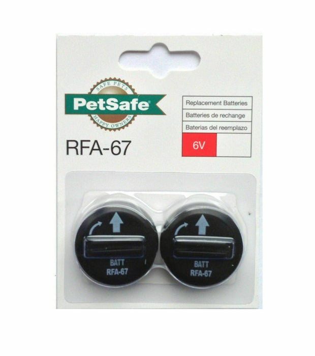 PetSafe Two Battery Modules RFA-67 - For Bark Control, Radio Fence Collars