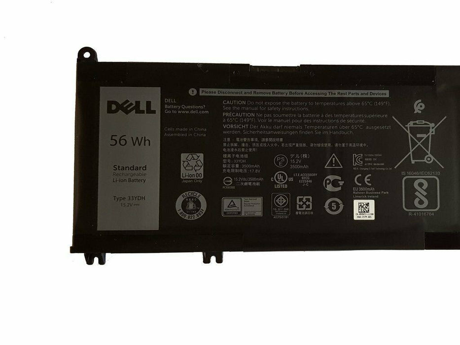 NEW GENUINE DELL LATITUDE 3380 3480 3490 3580 3590 56Wh BATTERY 33YDH W7NKD