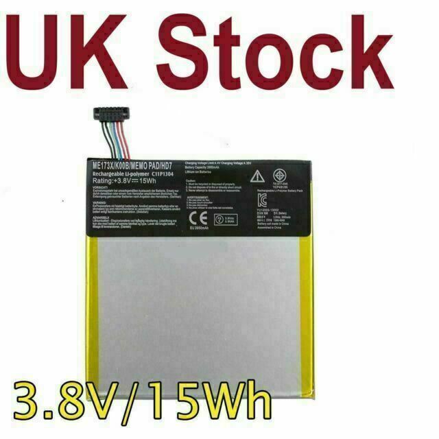 Replacement Battery for ASUS C11P130 Memo Pad HD 7 ME173X tablet 3.7V