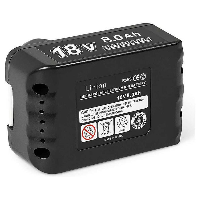 Rechargeable Battery Replacement Batteries 18V 8.0Ah Lithium ion for Makita -LED