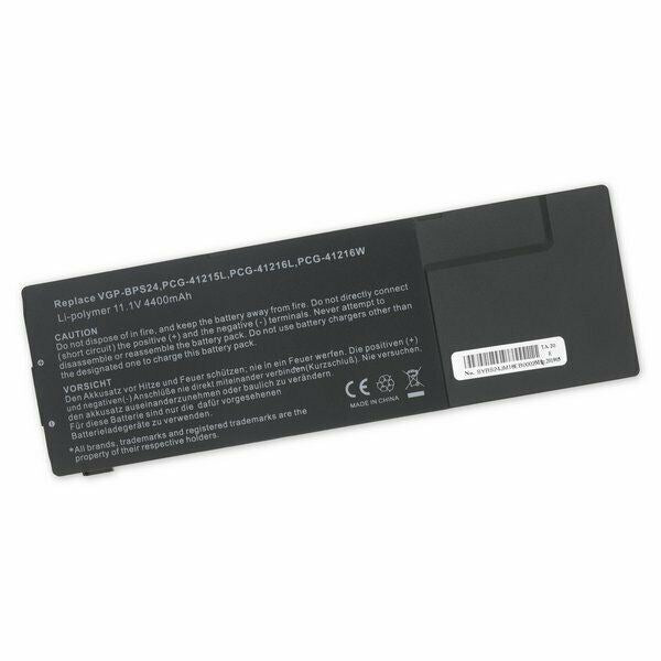 GREEN CELL VGP-BPS24 Black 4200mAh Compatible Sony Vaio Battery 6 Cells