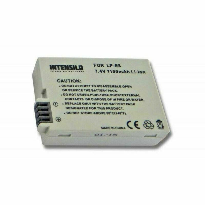 Replacement Canon LP-E8 Battery EOS 700D 550D,600D,650D,X4, X5,T2i,T4