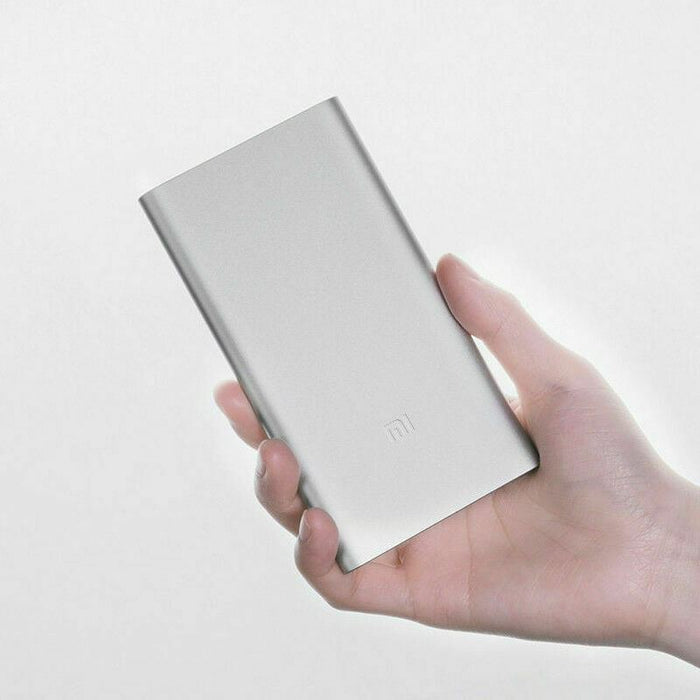 Genuine Xiaomi Mi Power Bank 5000mAh Slim Universal USB External Battery Charger