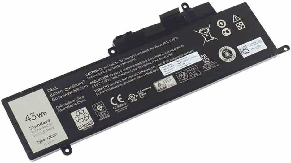 Replacement Dell Inspiron 11 3147 3148 / 13 7347 7348 3 Cell 43Whr Battery GK5KY