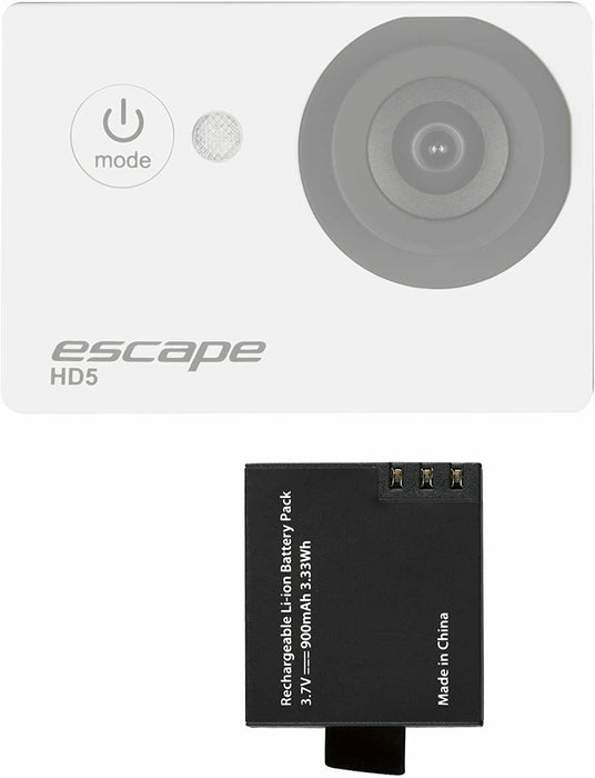 Kitvision Extra Spare Battery Replacement Compatible With Escape Hd5 and Hd5w
