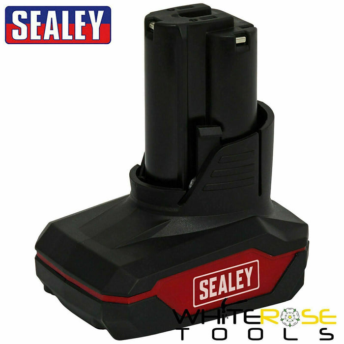 Sealey Cordless Power Tool Battery 12V 3Ah Lithium-ion CP1200 Rechargeable