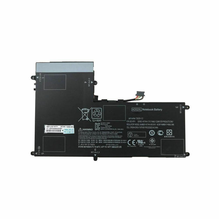 Battery For HP ElitePad 1000 ElitePad 1000 G2 Series AO02XL HP011302-PLP12G01