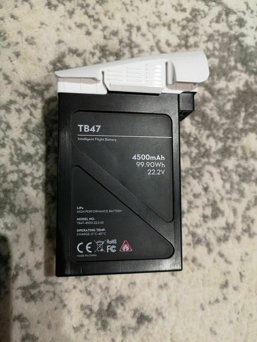 Used TB47 DJI INSPIRE 1 BATTERY 22.8V 4500mAh Pro Genuine Intelligent