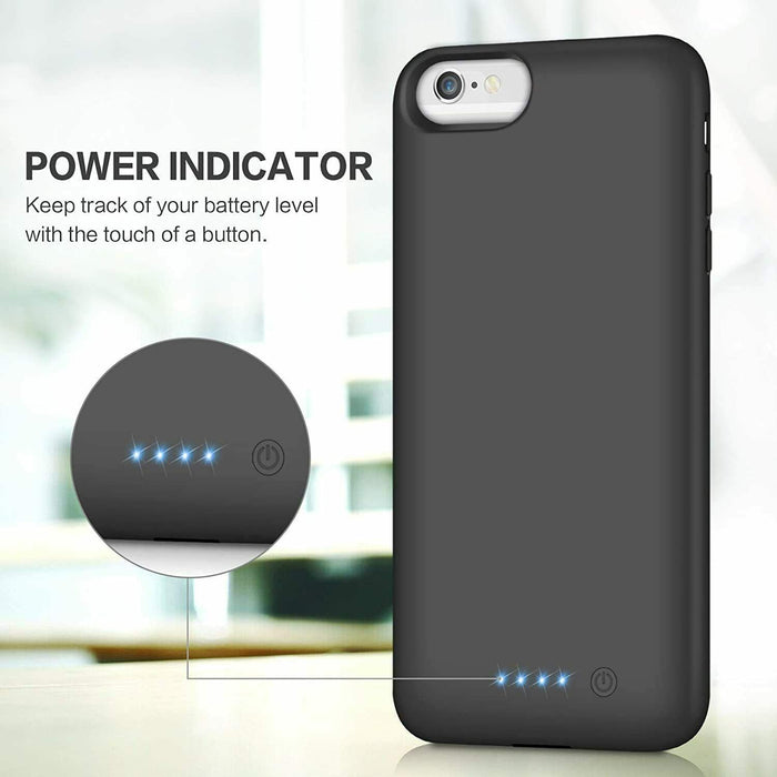 Battery Case for iPhone 6Plus 8500mAh,Portable Charger Case Rechargeable Case