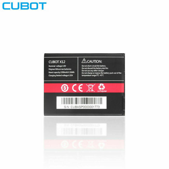 Original Battery for Cubot x12 2200mah 8.36wh 4.35v Replacement Battery NEW