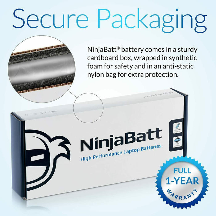 NinjaBatt 9 Cell Battery for Acer AS10D31 AS10D51 AS10D81 AS10D75 AS10D41 AS10D7