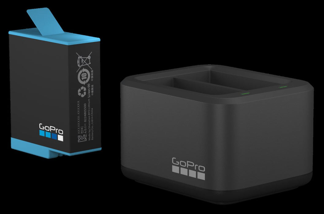 HERO9 Dual Battery Charger + Spare Battery