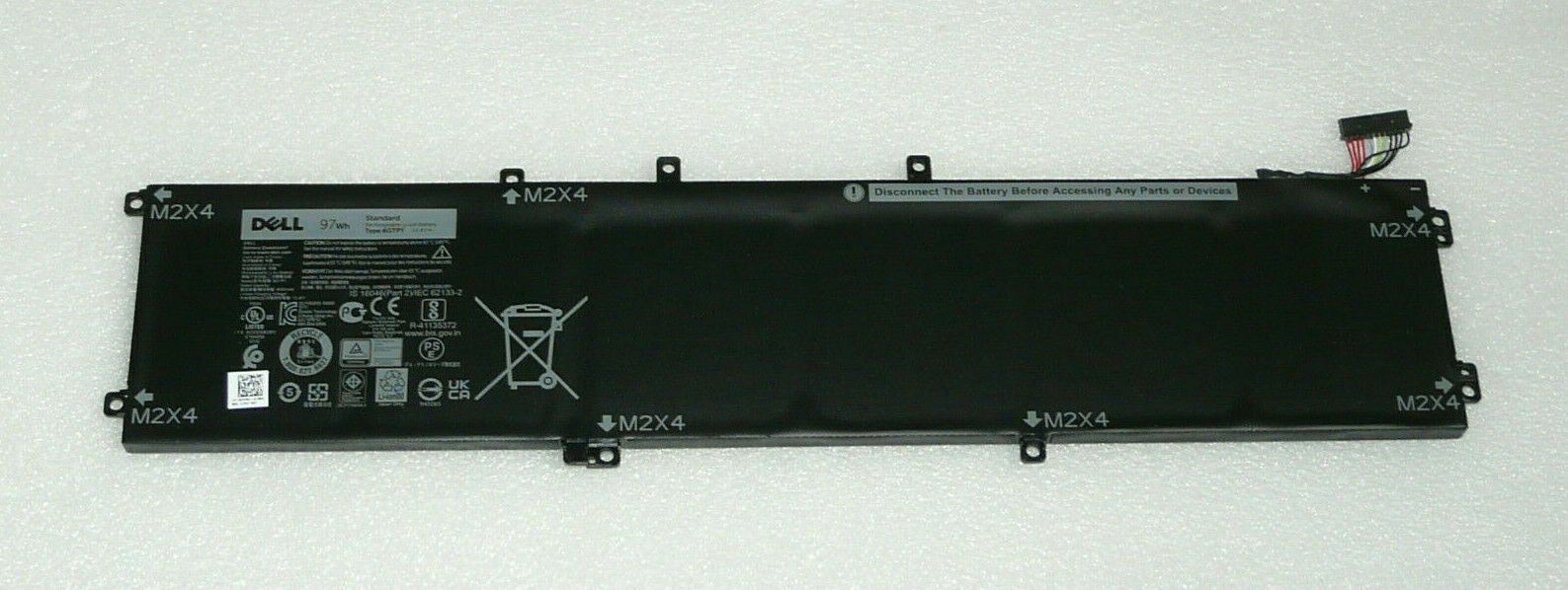 NEW GENUINE DELL XPS 15 9550 9560 9570 PRECISION 15 5510 5520 97Wh BATTERY 6GTPY