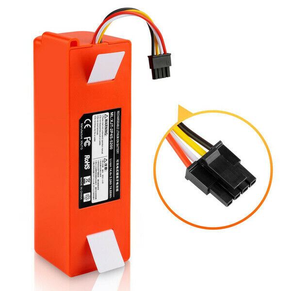 Lithium Battery Replacement 14.4v 6500mAh Sweeper Vacuum for XIAOMI