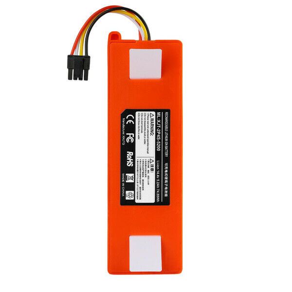 Lithium Battery Replacement 14.4v 6500mAh Sweeper Vacuum for XIAOMI