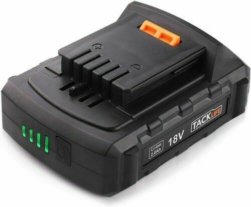 Tacklife 18V 2.0Ah Lithium Ion Cordless Drill Rechargeable Battery PPK02B