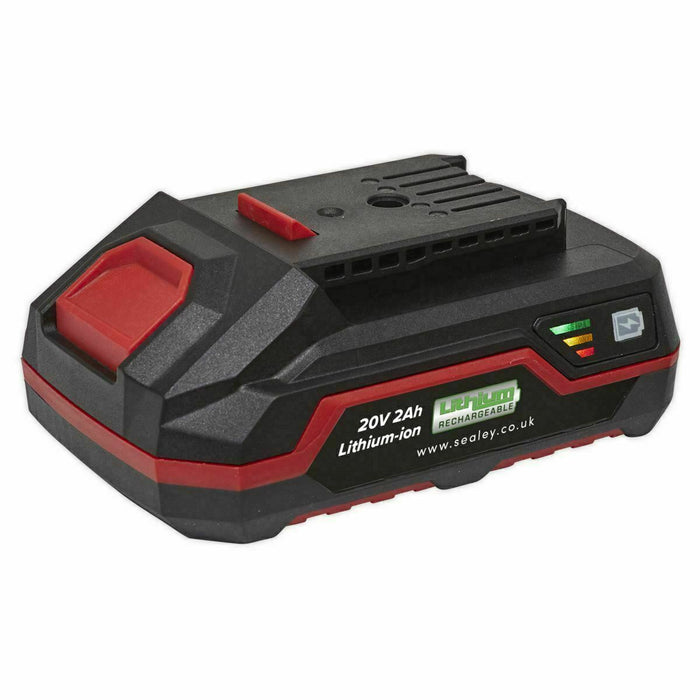 Sealey CP20VBP2 Power Tool Battery 20V 2Ah Lithium-ion for CP20V Series