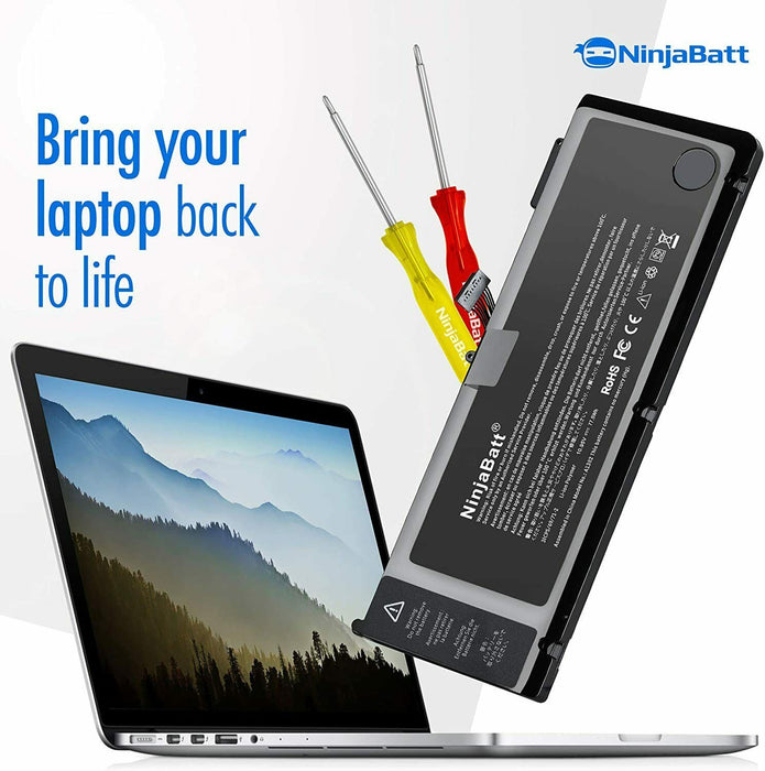 NinjaBatt Battery A1286 A1382 for Apple MacBook Pro 15" Early/Late 2011 2012