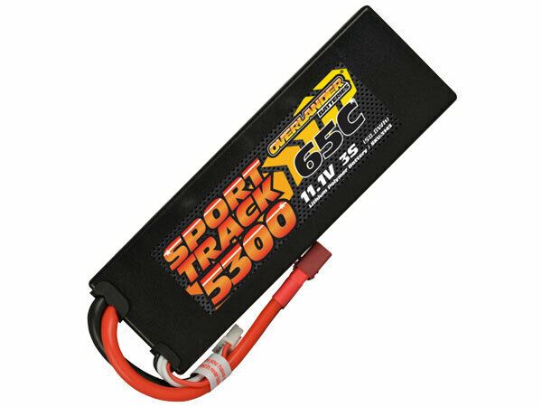 Overlander 5300MAH 11.1V 3S 65C HARD CASE SPORT TRACK LIPO BATTERY 3143