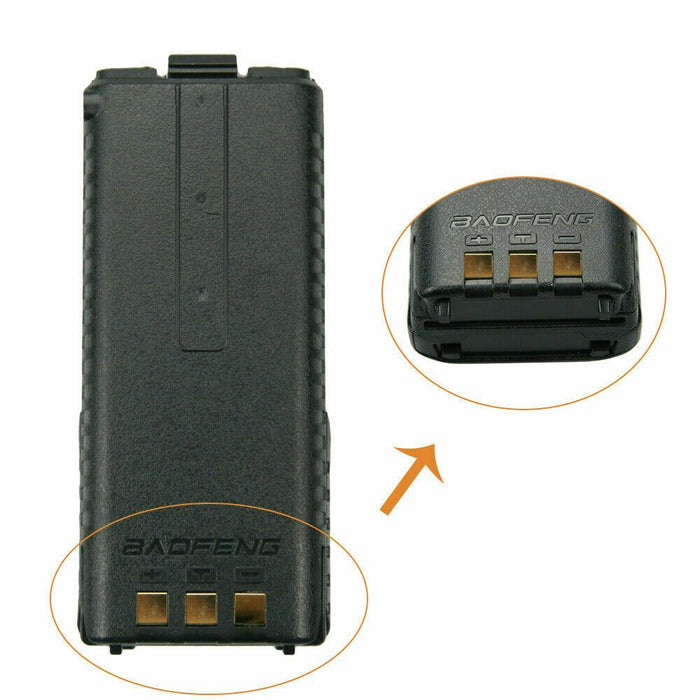 UK Baofeng Pofung 3800mAh 7.4V BL-5 Li-ion Extended Battery For UV-5R Radio Pro