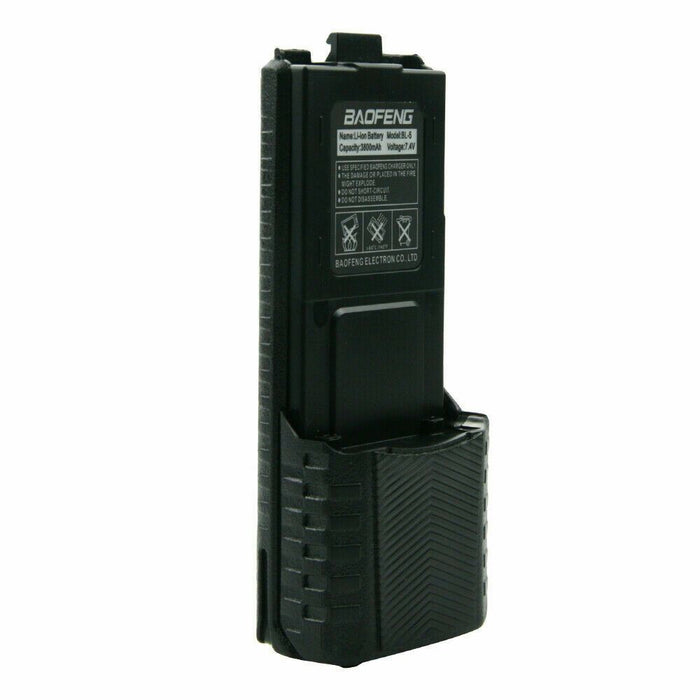 UK Baofeng Pofung 3800mAh 7.4V BL-5 Li-ion Extended Battery For UV-5R Radio Pro