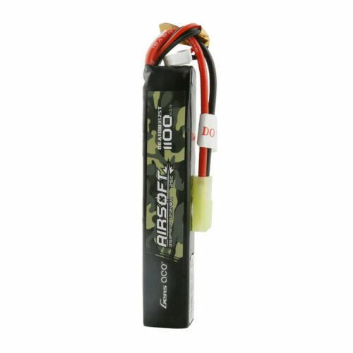 Gens Ace 25C 1100mAh 3S 11.1V Airsoft Lipo Battery With Tamiya Plug