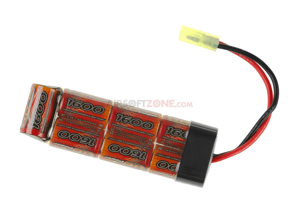 Vb Power Std Airsoft Battery 9.6v 1600 Mah Tamiya Connector Ni-Mh Battery