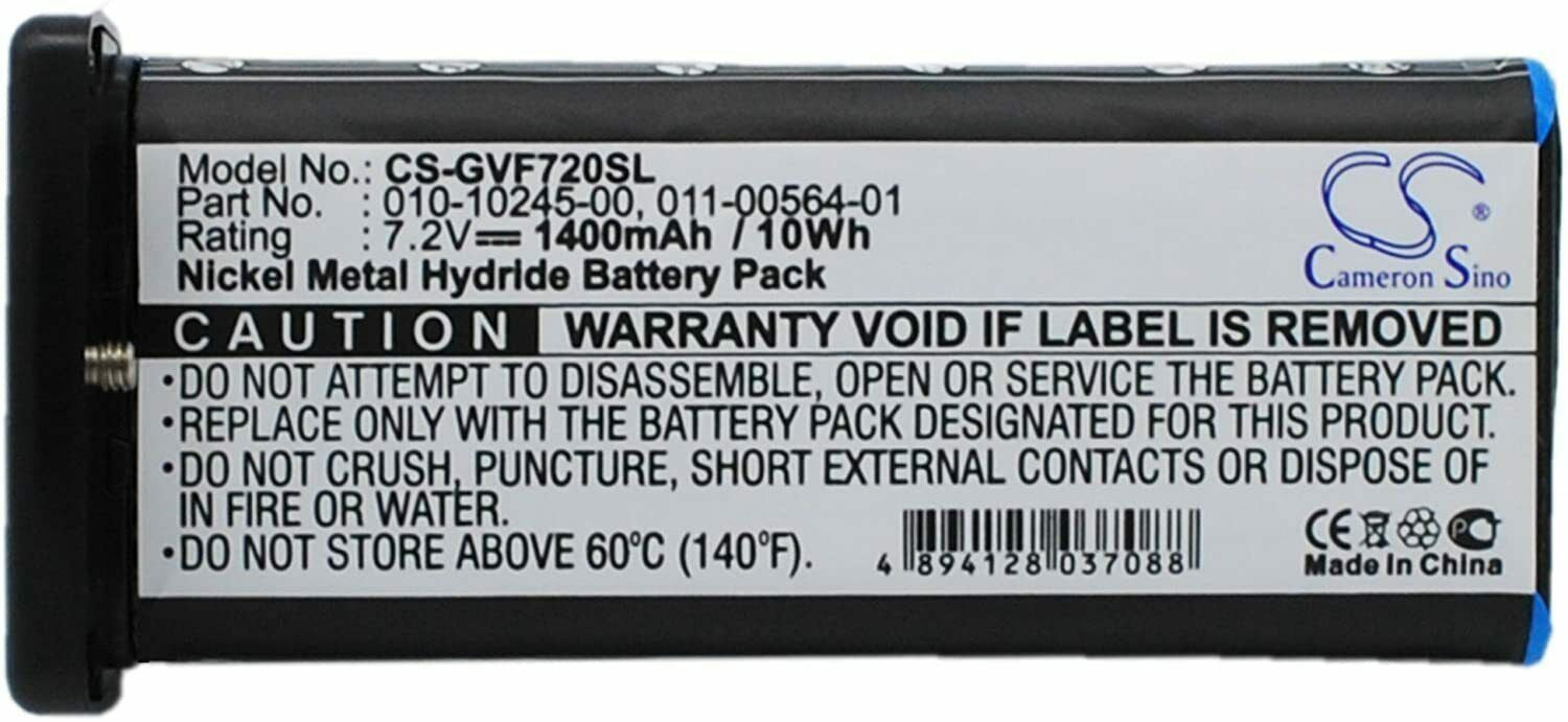 Battery for Garmin VHF 720 VHF 725 VHF 725e 010-10245-00
